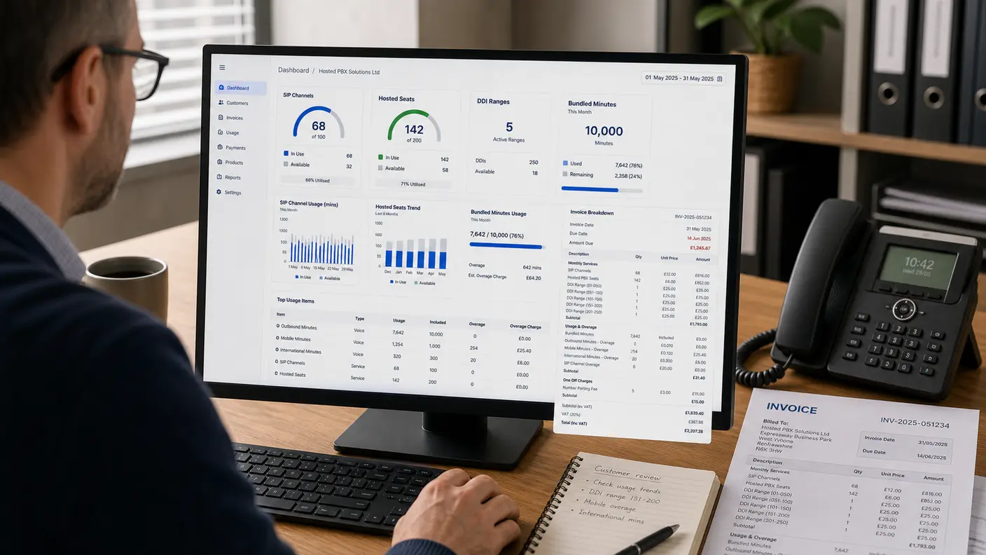 Billing for SIP Trunks and Hosted PBX: IP Service Pricing