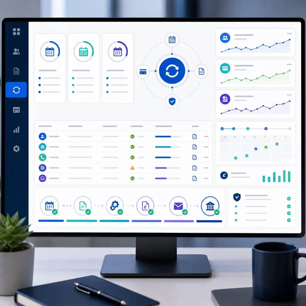 Recurring billing management in SAFE